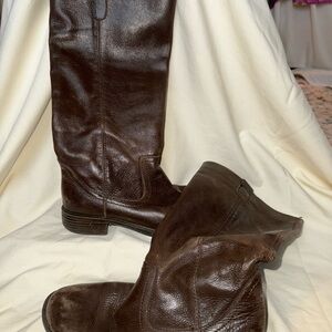 Kenneth Cole Reaction Brown Combat Boots